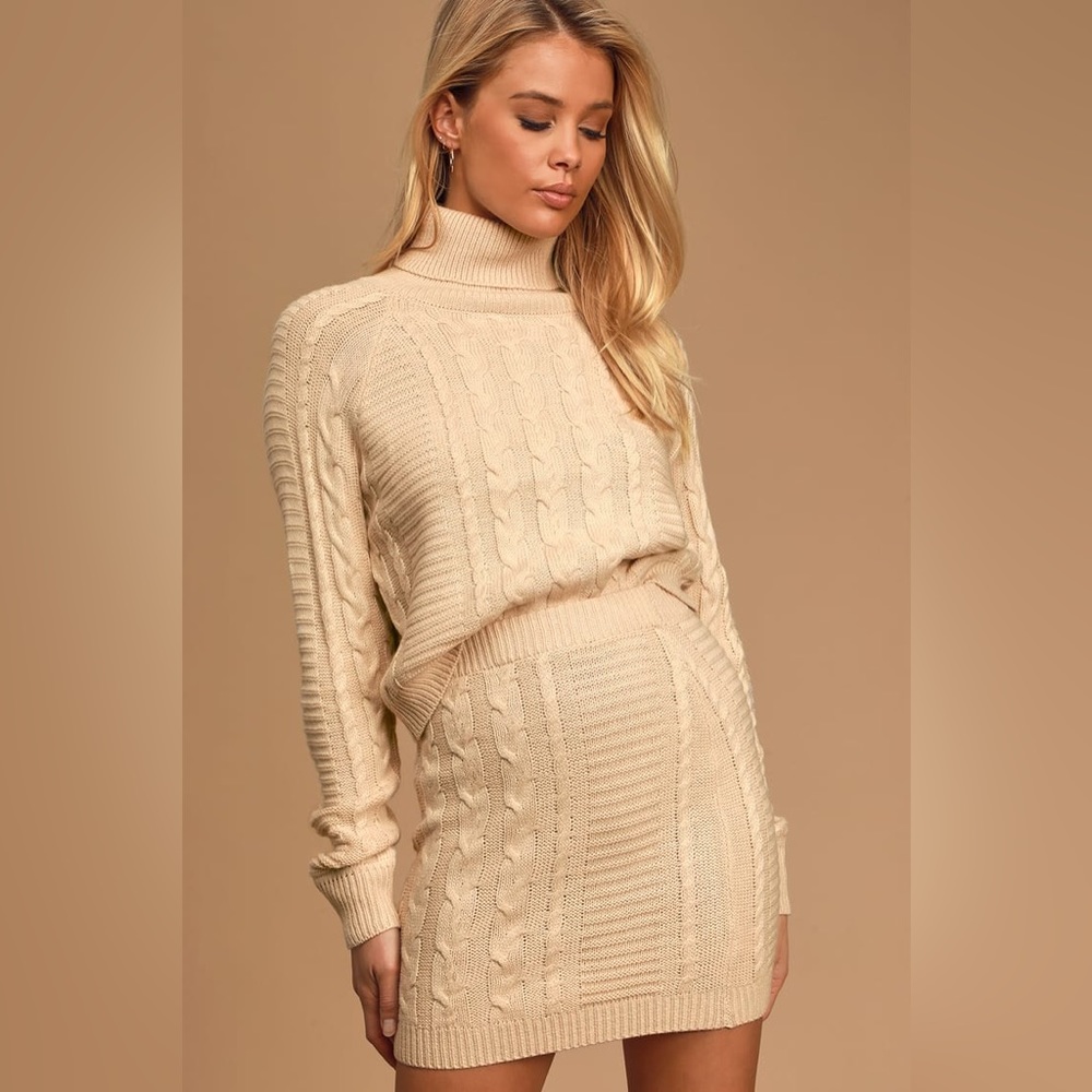LULUS | Ivory two piece set